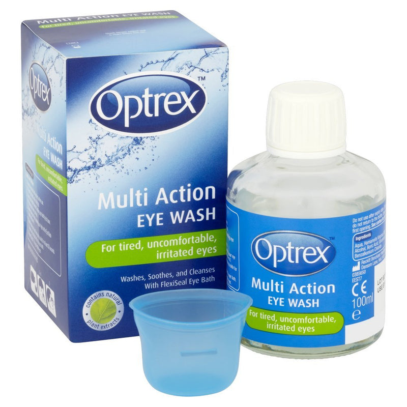 Optrex Multi-action Eye Wash 100ml Lavender 3.5 Fl Oz (Pack of 1)