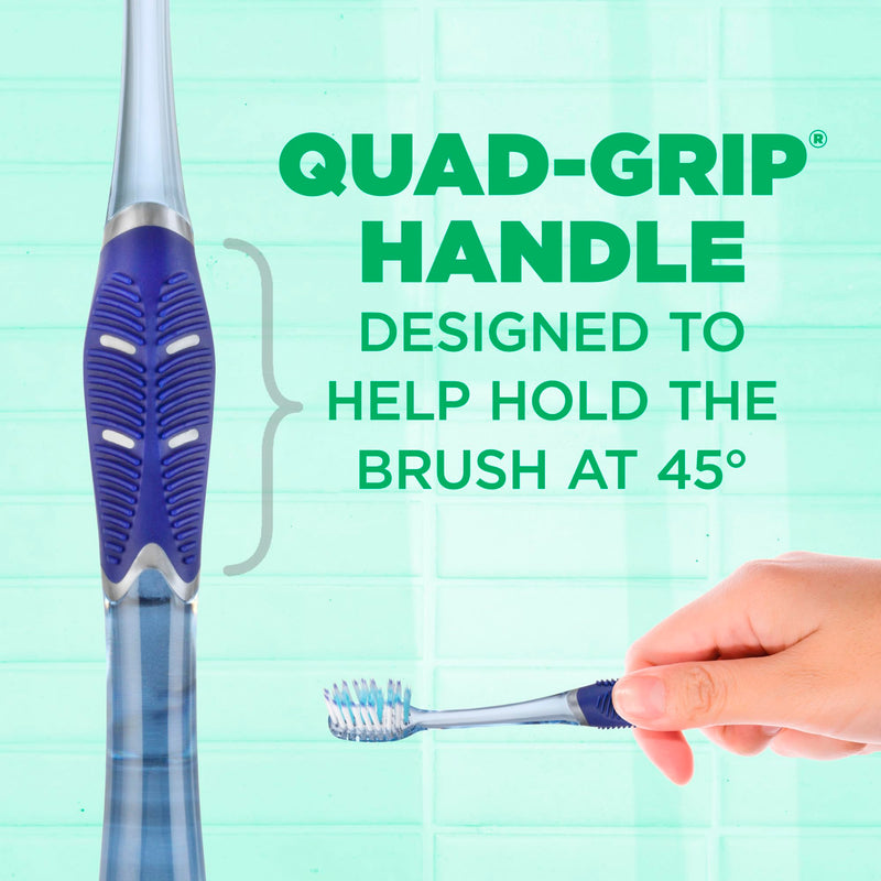 [Australia] - GUM Technique Deep Clean Toothbrush - Compact Soft - Soft Toothbrushes for Adults with Sensitive Gums - Extra Fine Bristles, 1ct (12pk) 1 Count (Pack of 12) Deep Clean Compact Head 