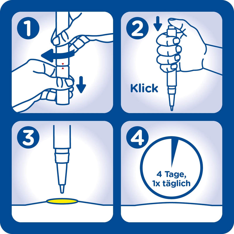 [Australia] - Burgit · Anti wart pen (2ml) · Against warts · Wart treatment · Simple & effective · For common warts on hands and feet 