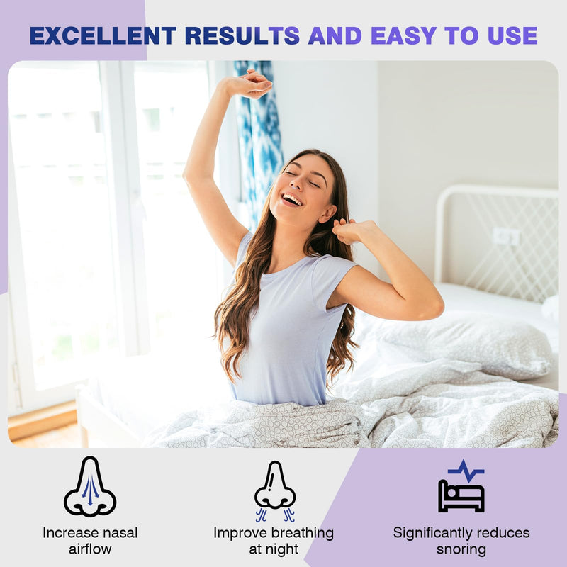 [Australia] - Anti Snoring Devices, Snore Stopper with Adjustable Magnet, Silicone Nose Clip Stop Snoring, Effective to Relieve Snoring, Snoring Solution for Comfortable and Quieter Sleep,White, M 1 White 