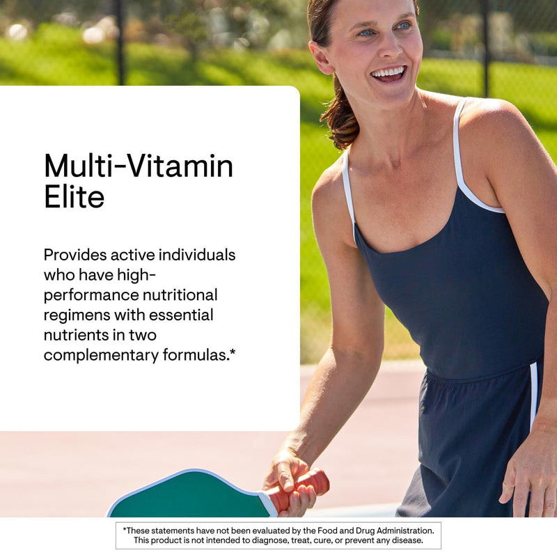 THORNE Multi-Vitamin Elite, Daily Nutritional Supplement, 180 Capsules