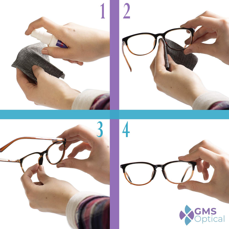 [Australia] - GMS Optical® 1.8 Reg Thick / 13mm Short Length - Kids Small Adhesive Anti-Slip Contoured Silicone Eyeglass Nose Pads - Perfect for Kids Glasses and Smaller Frames (13mm x 6.5mm x 1.8mm)(5 Pair)(Clear) 