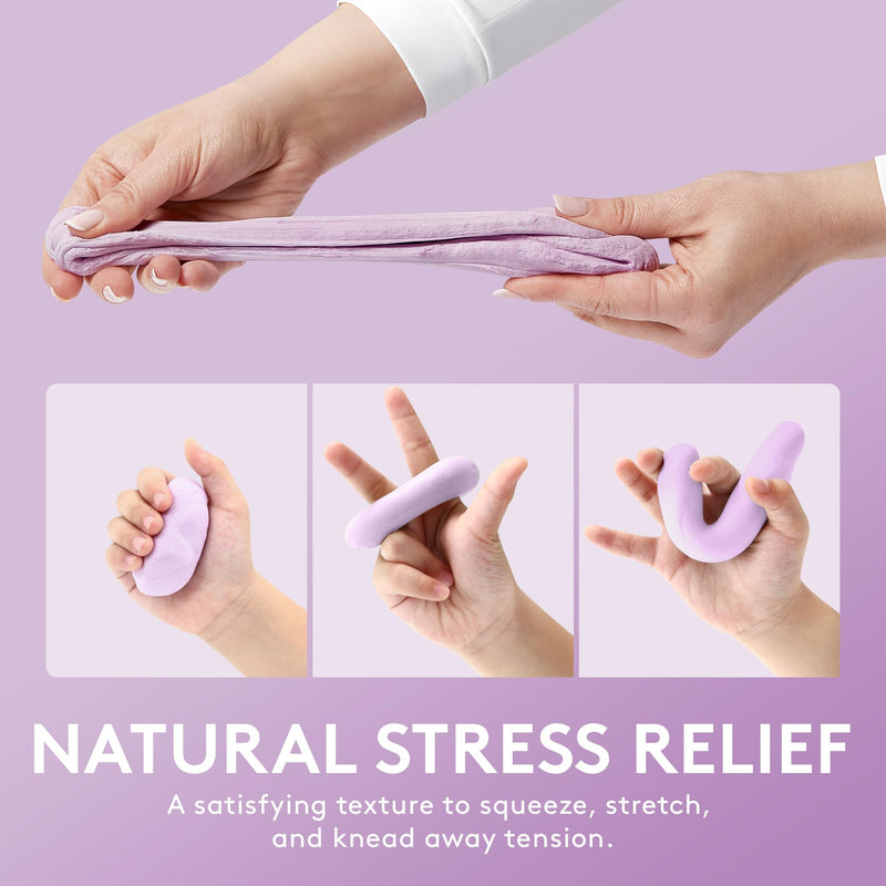 [Australia] - Special Supplies Scented Therapy Putty Dough - Infused with Pure Essential Oils for Aromatherapy and Meditation- Relaxation Gifts for Kids and Adults - Non-Stick (Lavender & Eucalyptus (4.5 oz)) Lavender & Eucalyptus (4.5 Ounce) 