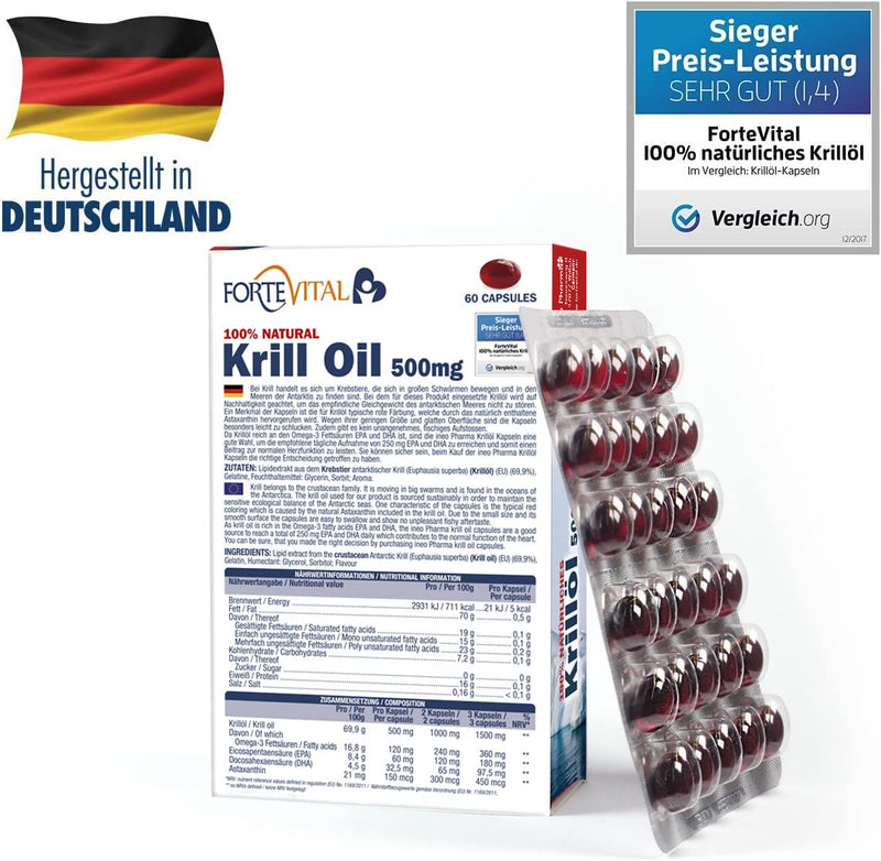 [Australia] - ForteVital Krill Oil (60 capsules) 60 capsules 