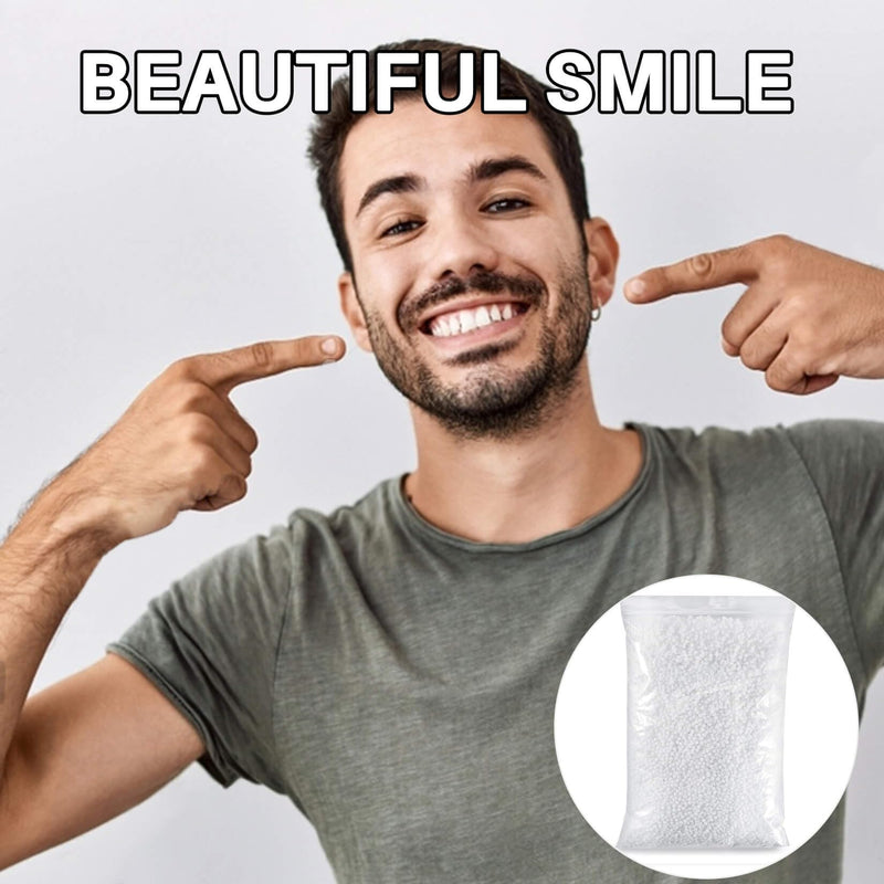 [Australia] - Sukh 10.9oz Repair Thermoplastic Beads Moldable Plastic Pellets Polymorph Plastic Meltable Plastic Reusable Thermal Beads for Missing Tooth,DIY,Cosplay,Halloween Vampire Teeth Fangs 