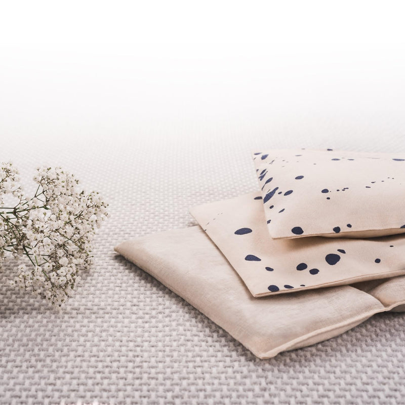 [Australia] - Blumtal grain pillow large microwave - alternative heating pillow microwave filled with 100% natural wheat - grain pillow neck shoulder - alternative to the cherry stone pillow large - pain relieving 