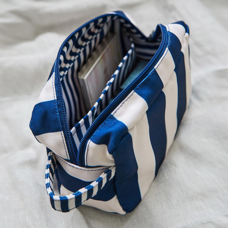 Dock & Bay Toiletry Bag - Large Travel Toiletries Kit - Whitsunday Blue Cabana - Whitsunday Blue