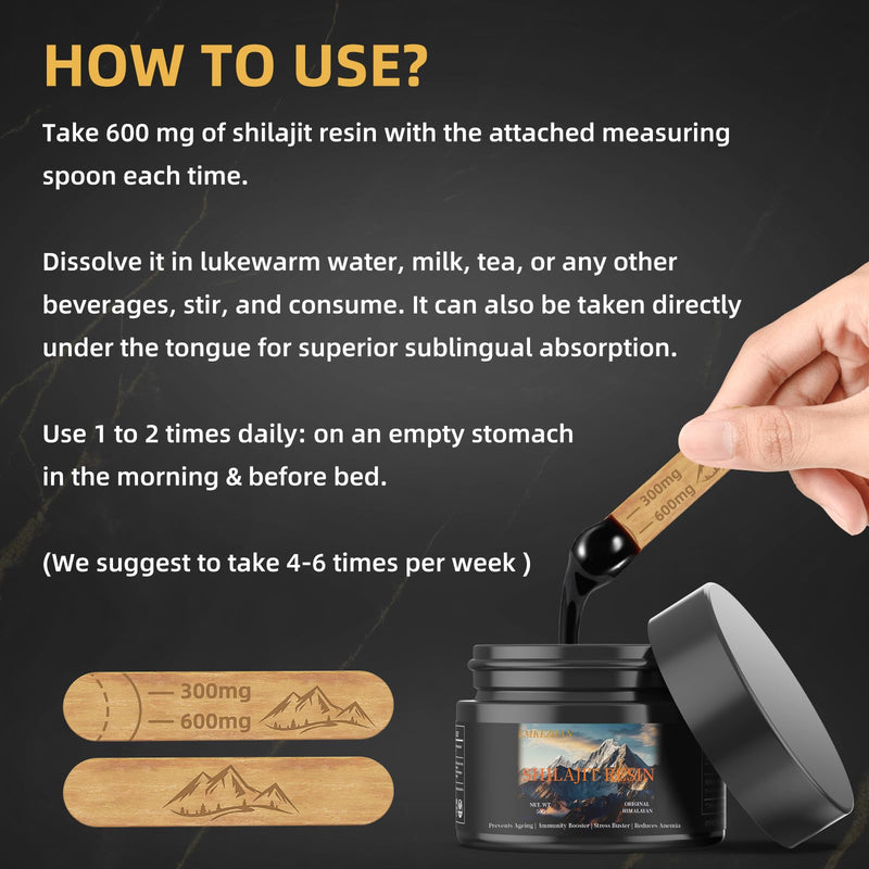 [Australia] - Shilajit Pure Himalayan Organic, High Potency Gold Grade Himalayan Natural Shilajit Resin for Men & Women, Trace Minerals & Fulvic Acid, Energy Supplement & Immune Support, with Lab Test Report (50G) 