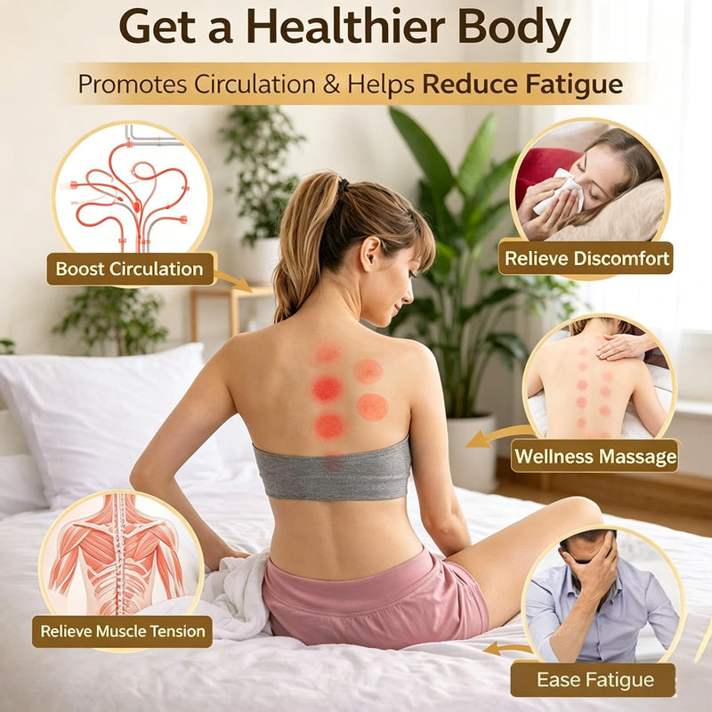 Rechargeable Cellulite Remover,Electric Gua Sha Device for Cellulite Massage Tool,9 Suction Levels&Heating,Handheld Massager,Reduce Stretch Marks & for Legs, Arms & Belly