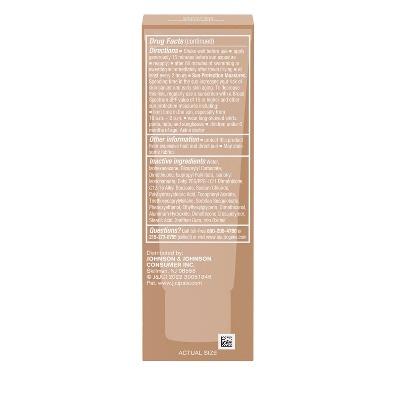 Neutrogena Purescreen+ Tinted Sunscreen for Face with SPF 30,Broad Spectrum Mineral Sunscreen with Zinc Oxide and Vitamin E,Water Resistant,Fragrance Free,Medium,1.1 fl oz,(Pack of 2) 1.1 Fl Oz (Pack of 2)