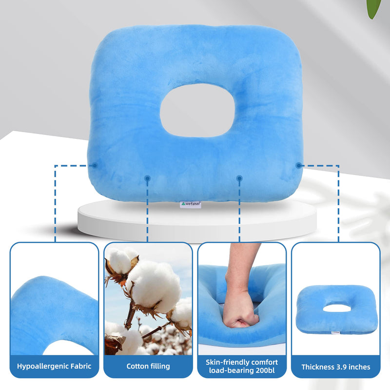 [Australia] - Donut Pillow Tailbone Pain Relief Cushion Bed Sores,Butt Donut Pillow Anti-Decubitus Pad-Breathable for Hemorrhoids,After Surgery,Pregnancy, Pressure Sores. 