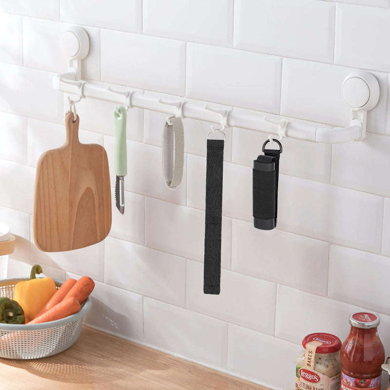 [Australia] - 3 Pack Universal Cuff, Universal Hand Strap for Holding Utensils, Eating Assistance Cuff for Weak Grip & Limited Mobility (3 Different Designs to Suit Various preferences) 3 different sizes(1 khaki+2 black) 