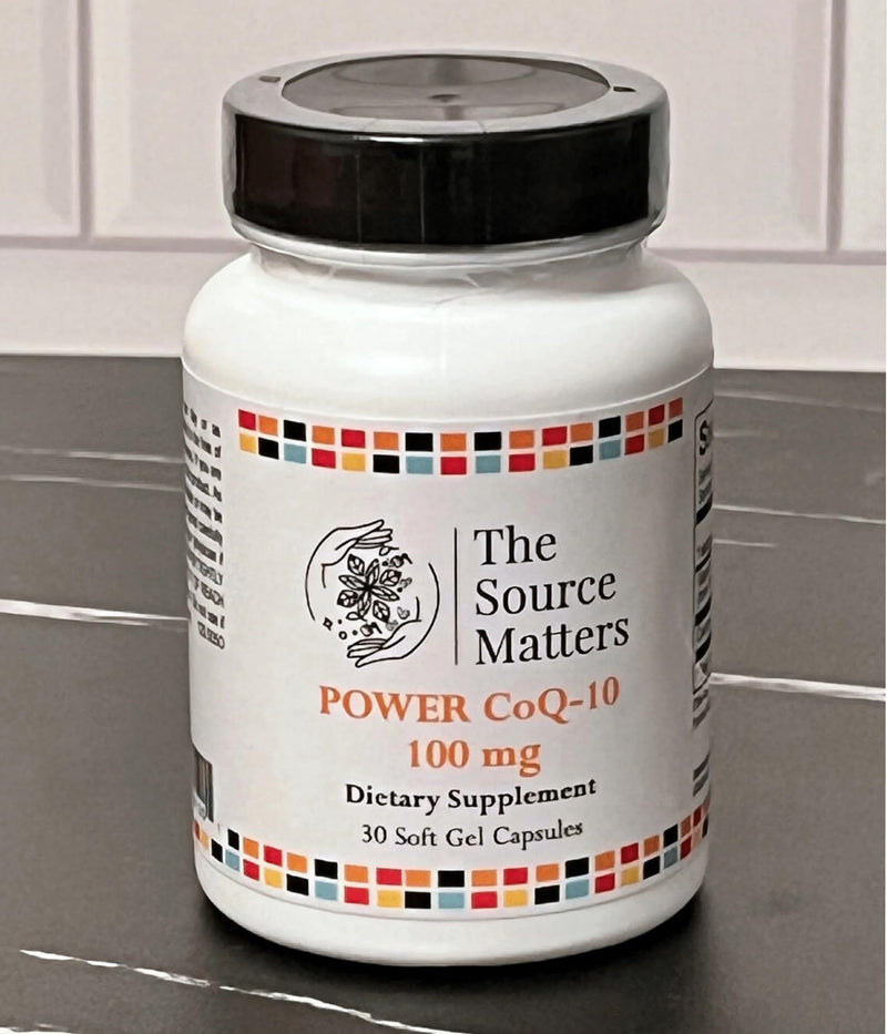 Power CoQ-10 Dietary Supplement | Nutrient Support for Natural Cellular Energy Production, Antioxidant Protection, and Overall Wellness with Vitamin E (30 Soft Gel Capsules)