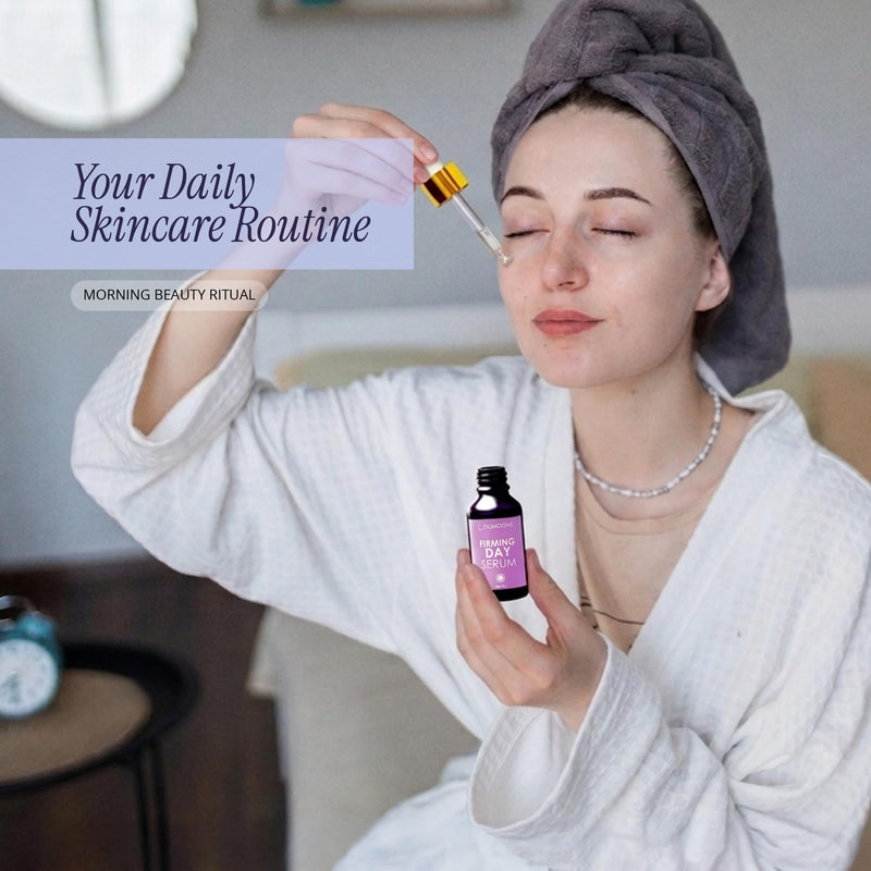 Vitamin C Serum for Face with Collagen & Hyaluronic Acid - Anti Aging Day Serum, Brightening Hydrating Serum for Women & Men, Lightweight Daily Face Serum with Calendula Oil, 0.67 fl oz