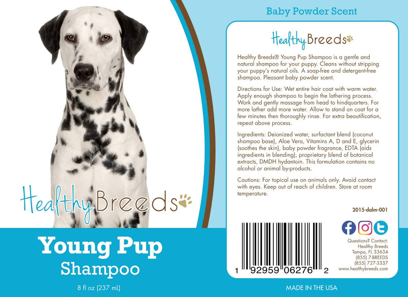 Healthy Breeds Dalmatian Young Pup Shampoo 8 oz - PawsPlanet Australia