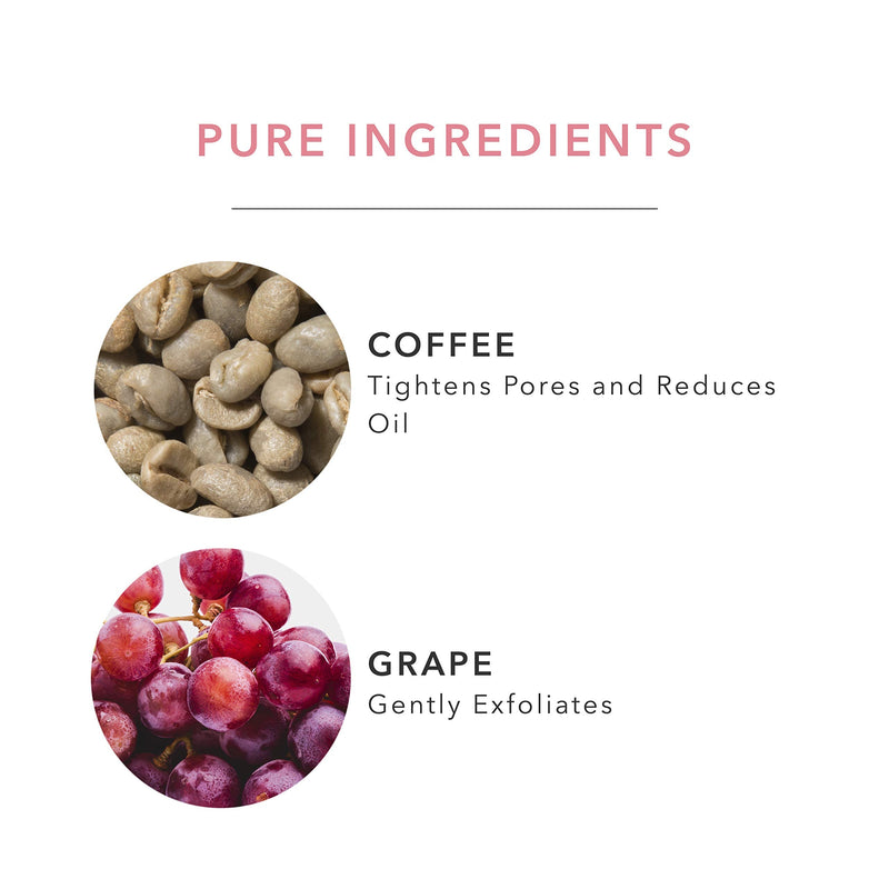 100% PURE Acai Pulp Facial Scrub, 2 fl oz | Exfoliating; for combination skin; Organic