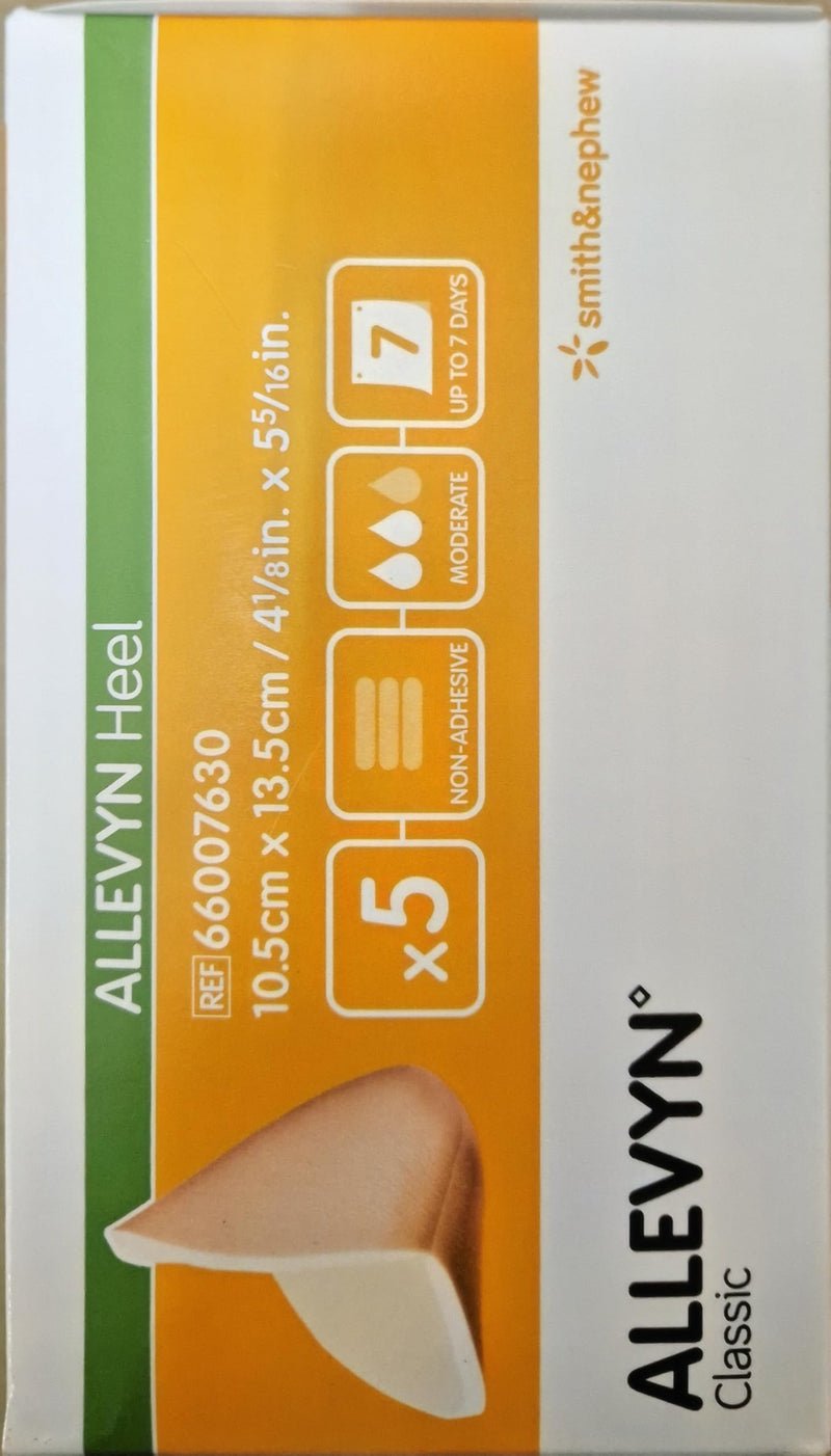 [Australia] - Smith & Nephew Allevyn Non-Adh Heel Pack 5 Plasters 
