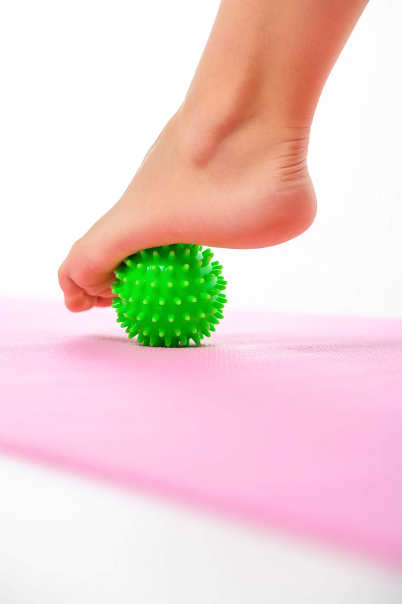 [Australia] - Massage Ball Set 6 Physical Therapy Balls (Green) with Physical Therapy Balls for Post Workout (Blue) 