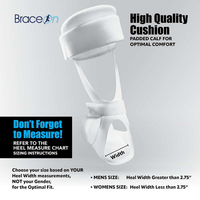 Swedish Deluxe AFO Drop Foot Stabilizer Brace Men Right