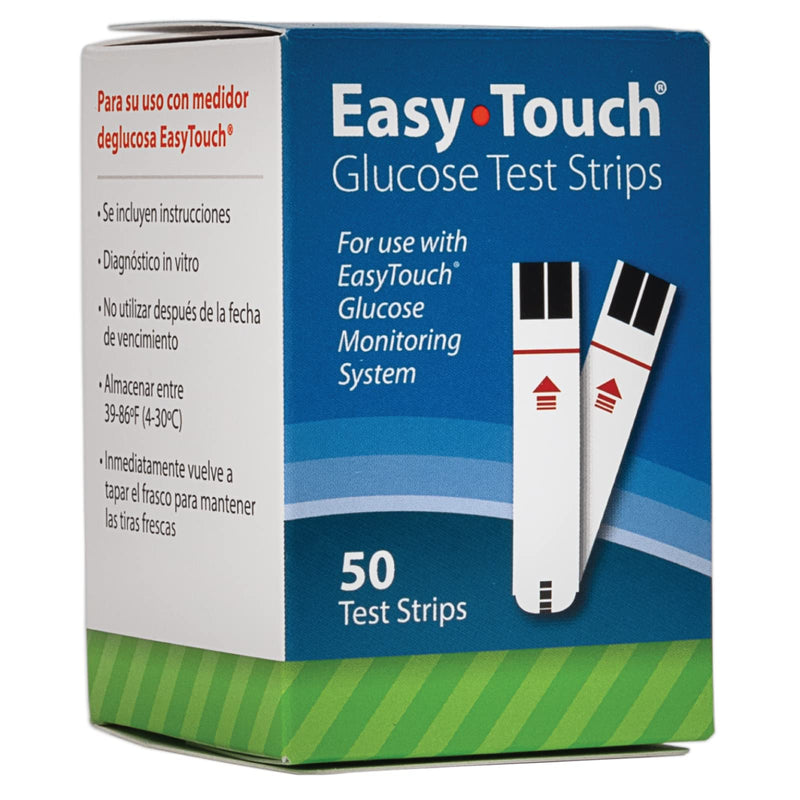 [Australia] - EasyTouch Glucose Test Strips, 50 Ct 1 