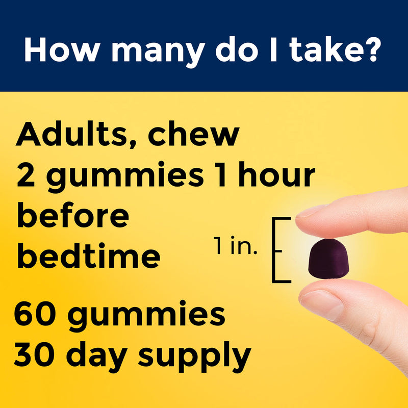 Nature Made Time Release Melatonin Gummies 10mg per Serving, 60 Gummies | Maximum Strength Dosage Sleep Aid for Adults, 100% Drug Free, Time Release Melatonin Improves Sleep Quality, 30 Day Supply