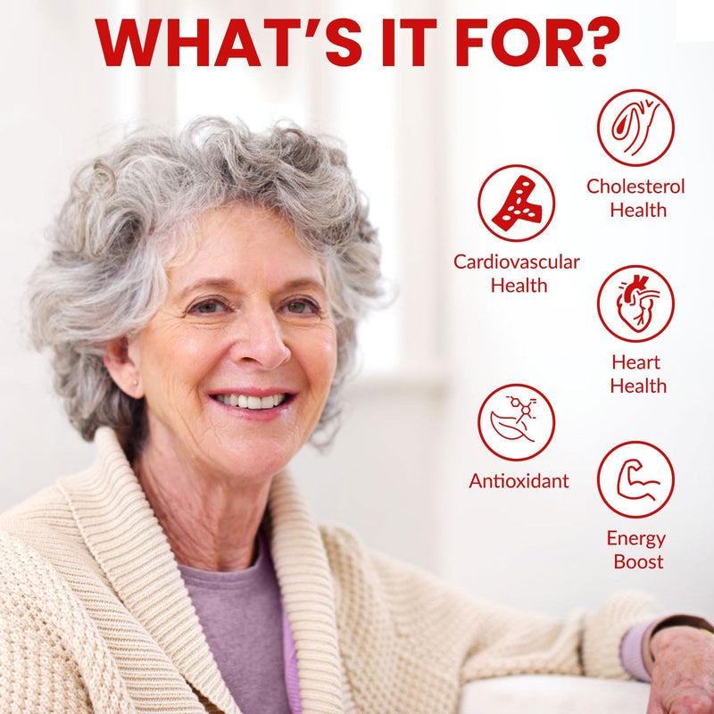 [Australia] - Red Yeast Rice with Coq10 Gummies Sugar Free, Red Yeast Rice Supplement 