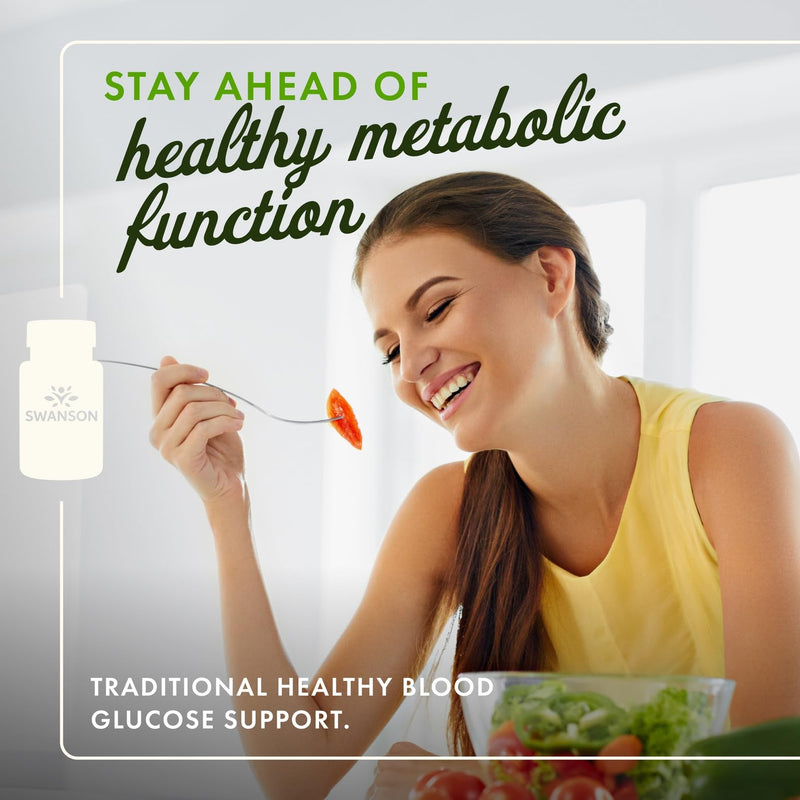 [Australia] - Swanson Full Spectrum Gymnema Sylvestre Leaf - Traditional Ayurvedic Herb - (100 Capsules) 100 Count (Pack of 1) 