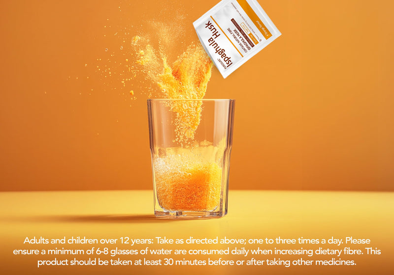 Purosure Ispaghula Husk Orange Drink Sachets | Contains Natural Fibre | Pack of 30 1