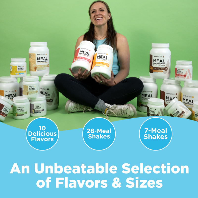 [Australia] - TransformHQ Meal Replacement Shake Powder 7 Servings (Strawberry & Cream) - Gluten Free, Non-GMO Strawberry & Cream 7 Servings (Pack of 1) 