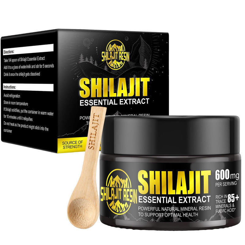 [Australia] - Shilajit Resin Himalayan 50g - Natural Shilajit Resin Original Maximum Strength 600mg for Men Women 