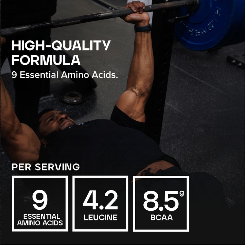 Bulk Pure Essential Amino Acids Powder, 500 g, Packaging May Vary Unflavoured 33 Servings (Pack of 1)