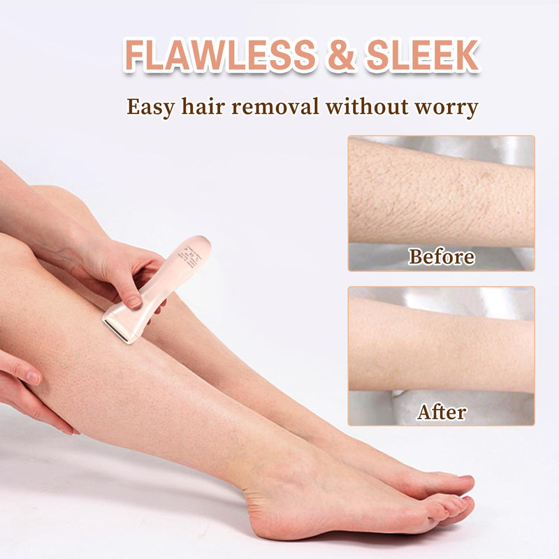[Australia] - Cordless Electric Epilator for Women IPX7,Versatile Epilator with AdjustableTwo-Speed Shaver,Ergonomic Handle,Ideal for Shower Use, Efficient and Comfortable Hair Removal Experience(White) White 