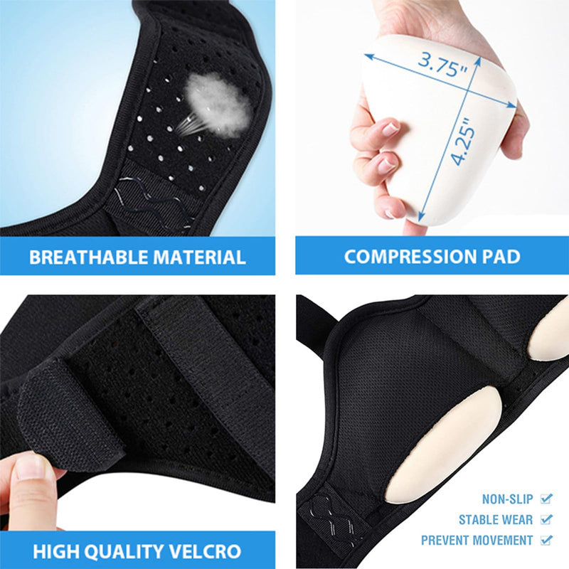 [Australia] - TAIKULE Hernia Belt Truss for Double Inguinal Hernia Support Brace X-Large Adjustable Waist Strap for Pre or Post-Surgical Scrotal, Femoral Comfortable Material double hernia 