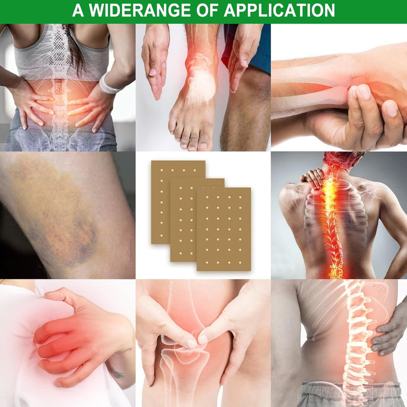 [Australia] - 60 Count Pain Relief Patch, Pain Relief Heat Patch Sticker for Neck and Shoulder, Pain Relief for Shoulder, Heat Patch Pain Patch for Lumbar Spine, Knee 