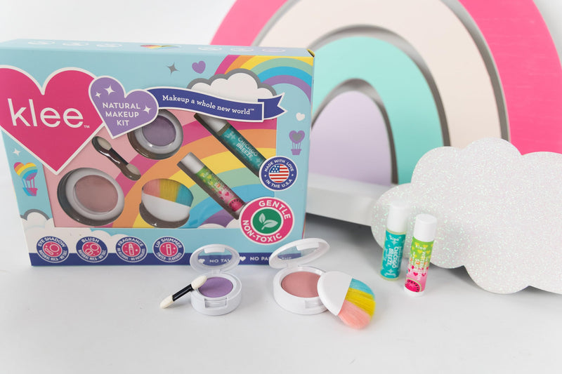 [Australia] - Klee Naturals Mineral Makeup Kit. Gentle and Non-Toxic. Kid-Friendly. Made in USA. (Sun Comes Out) Sun Comes Out 