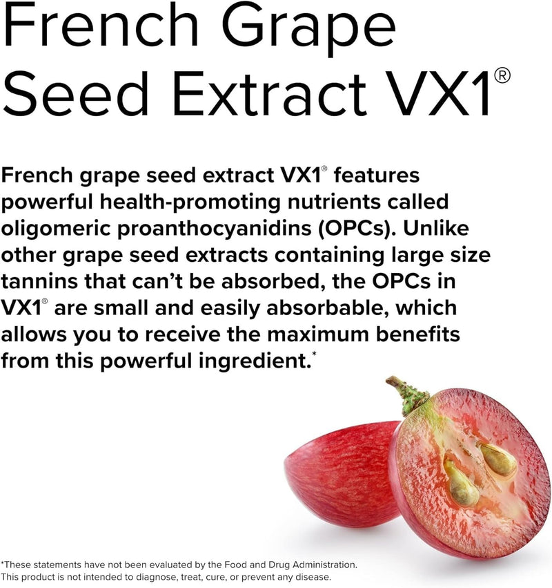 [Australia] - Terry Naturally Clinical OPC Extra Strength - 60 Softgels - French Grape Seed Extract Supplement - - Non-GMO, Gluten Free - 60 Servings 1 