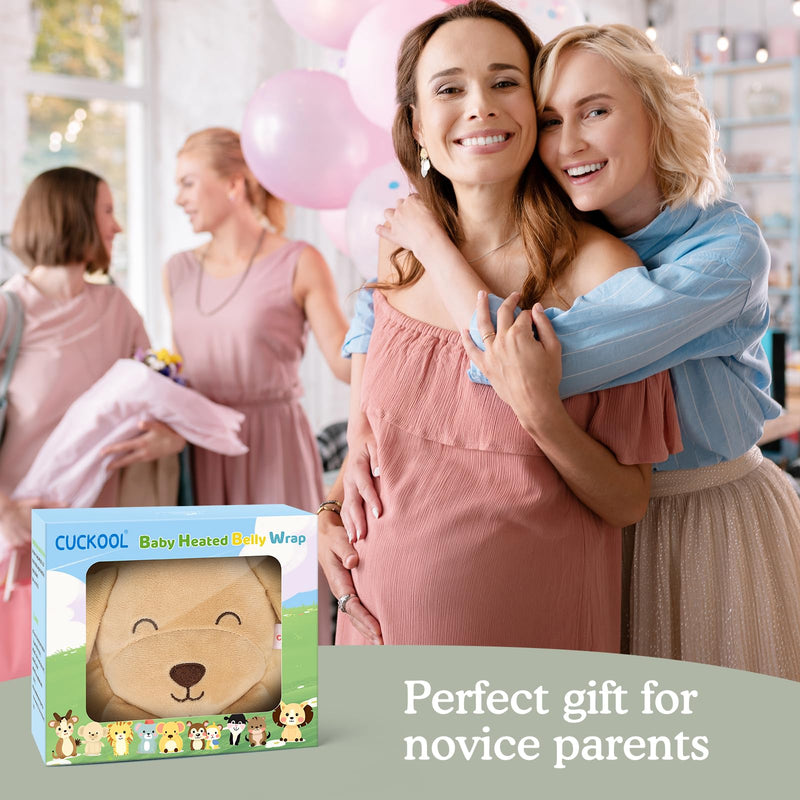 [Australia] - Baby Colic and Gas Relief, Heated Tummy Wrap for Newborns Belly Relief by Soothing Warmth, Baby Heating Pad Swaddling Belt Relief & Soothe Gas, Colic and Upset Stomach for Newborns to Toddler (Puppy) Puppy 