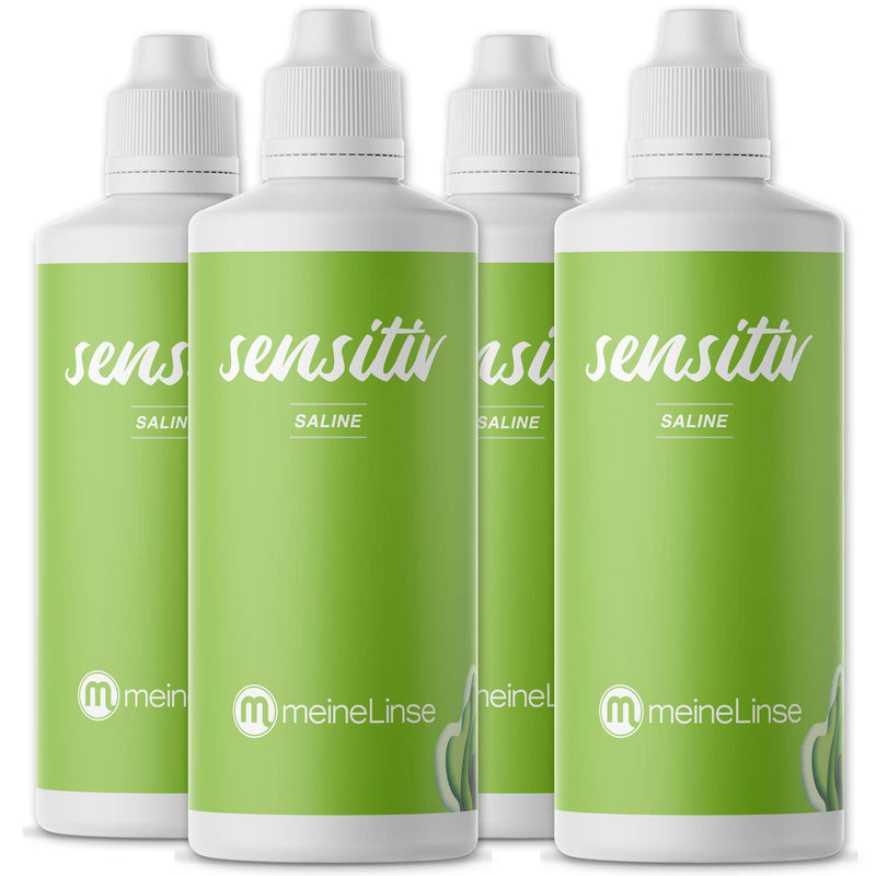 [Australia] - myLinse Sensitiv Saline saline solution for contact lenses - contact lens liquid single bottle 4 x 360ml for soft contact lenses 
