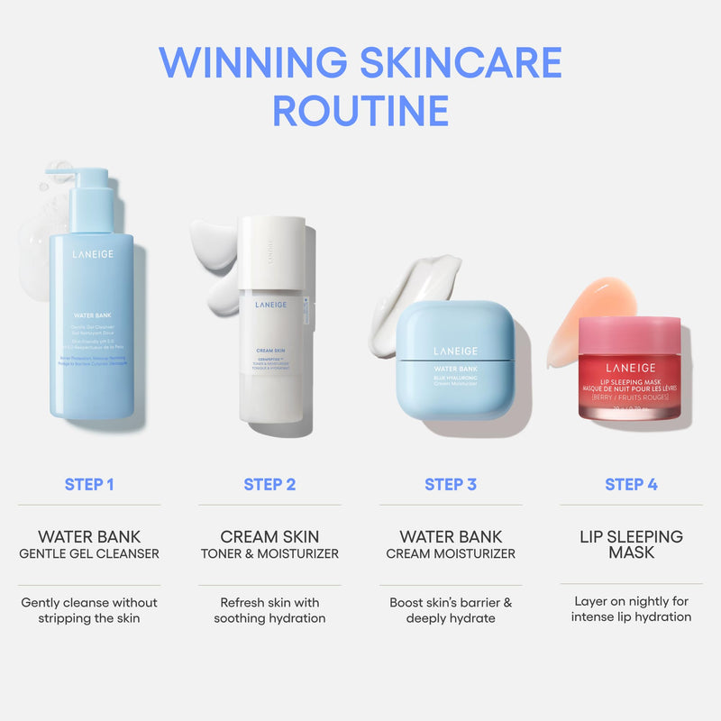 [Australia] - LANEIGE Lip Sleeping Mask: Nourish, Hydrate, Vitamin C, Murumuru & Shea Butter, Antioxidants, Flaky, Dry Lips Hydration to Go Set 