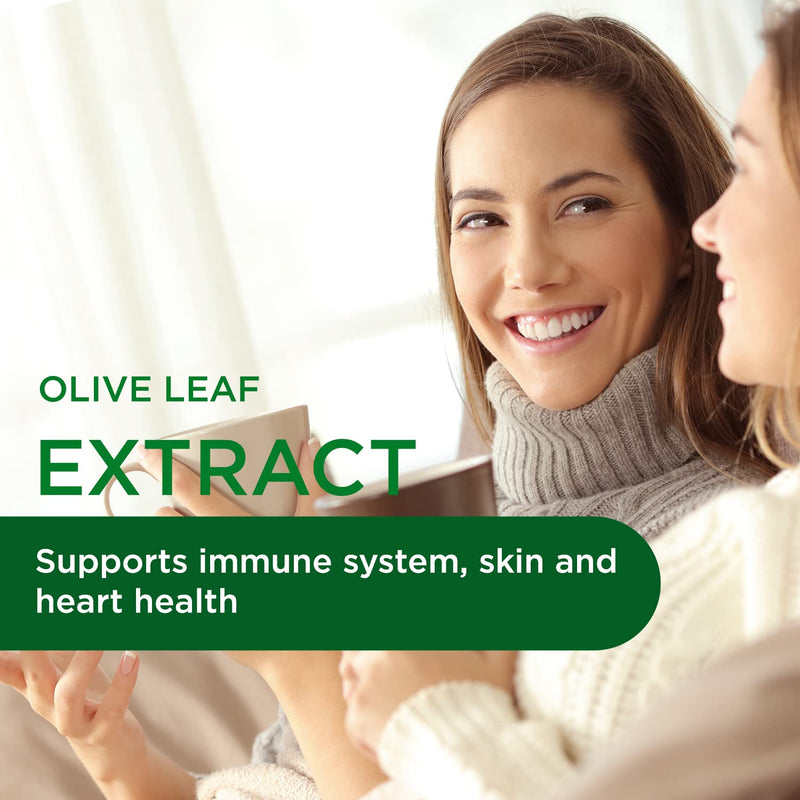 [Australia] - EMERALD LABS Mediterranean Olive Leaf 500mg - Gluten-Free, Vegan Olive Leaf Extract - Supports Skin, Immune & Heart Health - 60 Vegetable Capsules (Up to 60-Day Supply) 