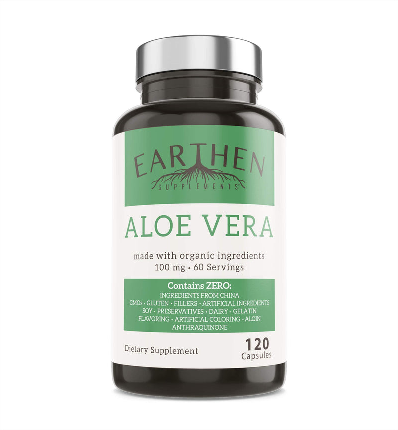 [Australia] - Aloe Vera Supplement | Equivalent to 20,000mg | Made with Organic Ingredients | RAW All Natural | Non-GMO 