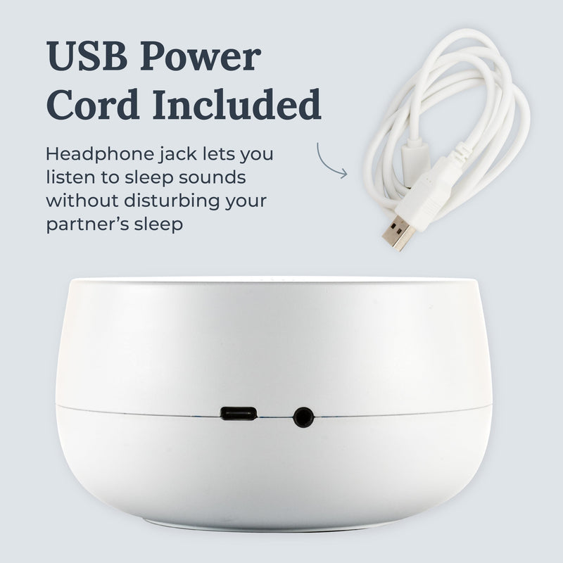 [Australia] - Yogasleep Dreamcenter White Noise Machine with 26 Soothing Sounds, Multicolor Night Light, Sleep Timer, Noise Canceling for Privacy, Sleep Aid for Adults and Babies 