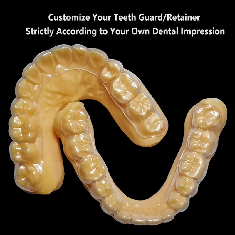 [Australia] - Custom Night Guard, Custom Dental Retainer Durable Mouth Teeth Guard Against Teeth Grinding/Clenching, One Pack 