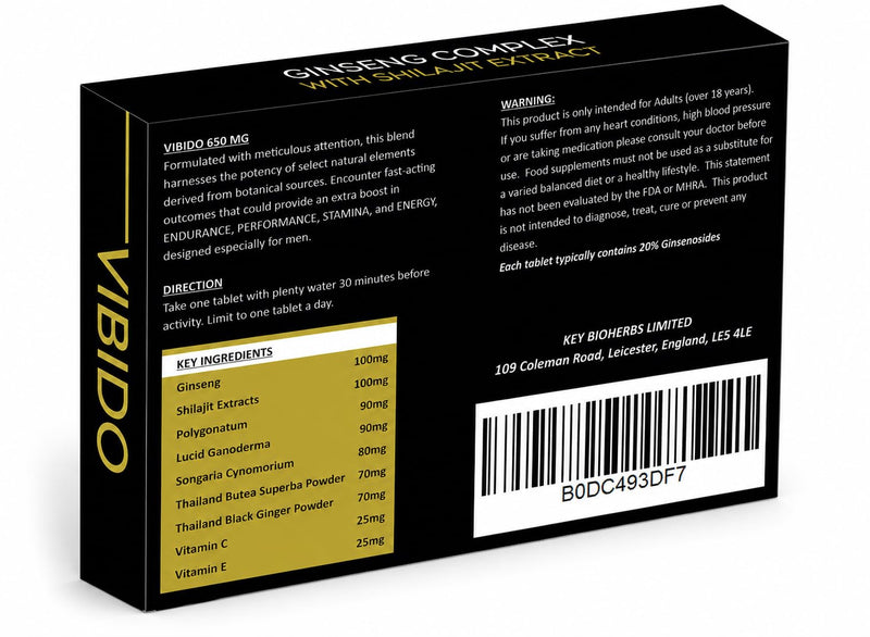 Ginseng and SHILAJIT 650mg NEW UK | Stronger | Longer | Harder | Performance | Extra Strength Enhancing Pills | Stamina Endurance Booster Supplement for Men | 10 Ginseng Tablets
