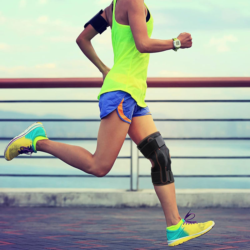 [Australia] - Thx4COPPER knee support, knee bandage, adjustable knee pads with patella gel pads and double-sided side stabilizers, knee orthosis support for ACL, sports, running M 