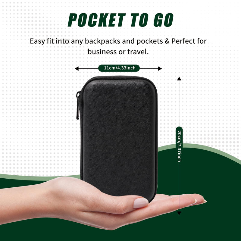 [Australia] - Smell Proof Bag, Smell Proof Stash Bag with 4 KS Tubes Odor Proof Bag, Smell Proof Bags For Travel, Smell Proof Bag Fit in Pocket and Gift for Men/Women (Black) Black 