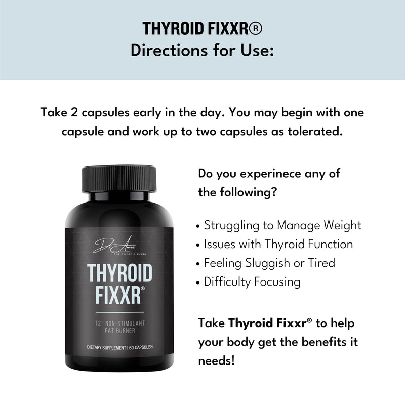[Australia] - Thyroid Support by Dr. Amie | T2 Thyroid Supplement | 30 Day Supply, 60 Capsules 