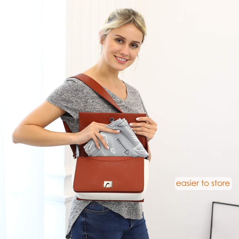[Australia] - Breastfeeding Cover Carseat Canopy - Multi Use Car Seat Covers for Babies, Infant Stroller Cover, Baby Shower Gifts for Boys and Girls grey 