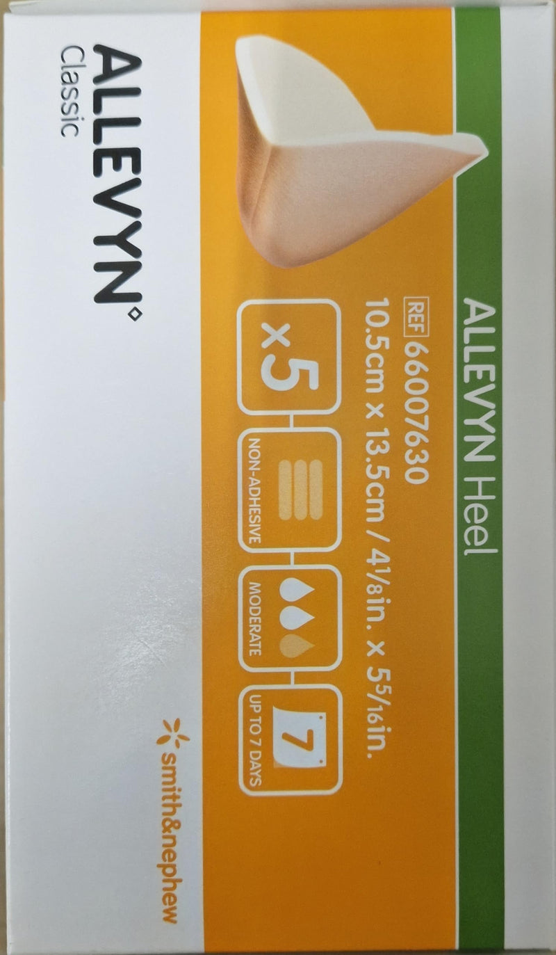 [Australia] - Smith & Nephew Allevyn Non-Adh Heel Pack 5 Plasters 