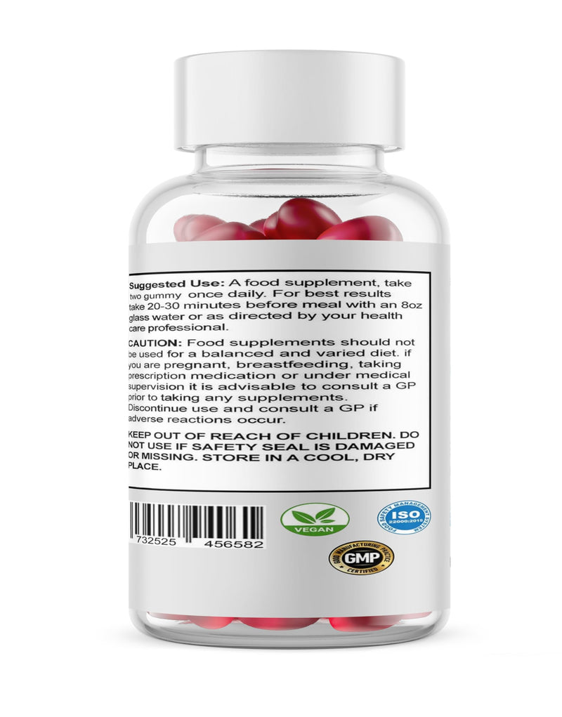 Prime Vigor XL Gummys for Men Advanced Performance Supplement Male Vitamin 60ct